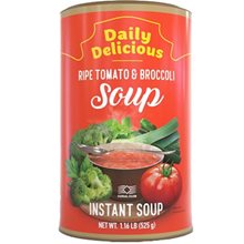 Дейли Делишес суп из спелых томатов и брокколи Daily Delicious Ripe Tomato & Broccoli Soup