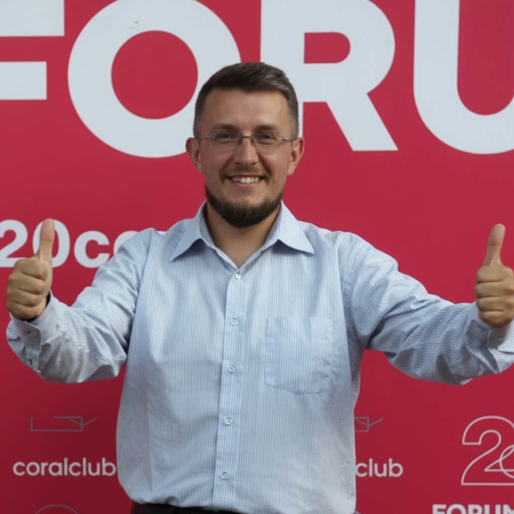 Павел Волков — официальный дистрибьютор Coral Club